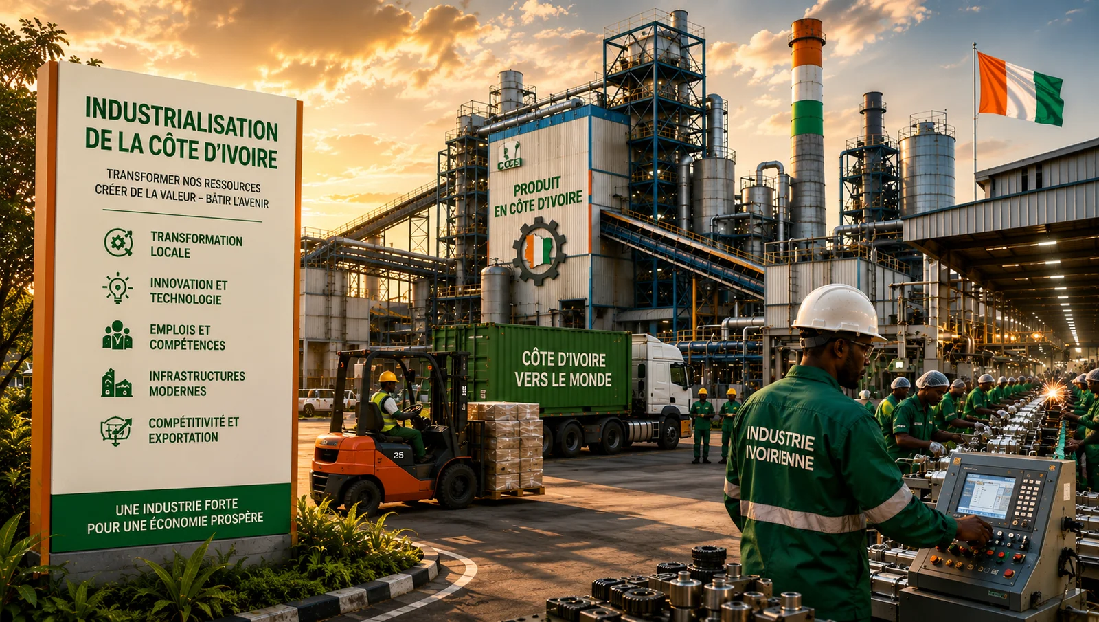 Industrialisation et transformation locale — financement du PND
