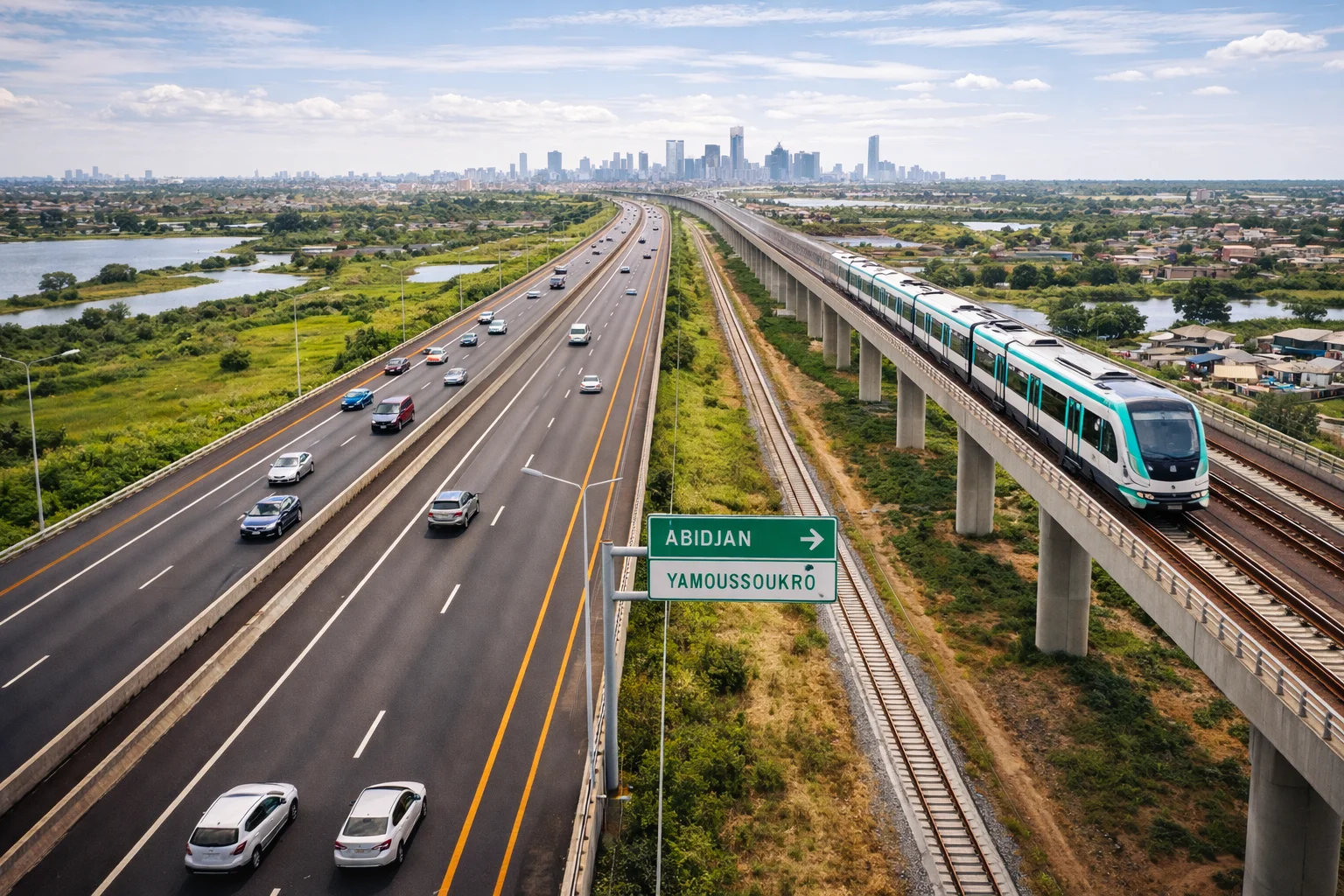 Infrastructures routières et ferroviaires